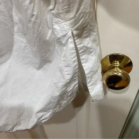 Anthropologie 2X Maeve Off Shoulder Button Down Top EUC - Picture 6 of 9